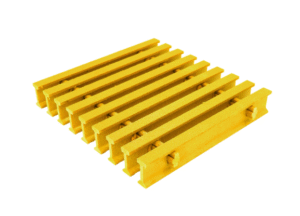 Gitterrist art.nr.15521 – H 38mm, åpning 14mm, gul, sand, ISO FR