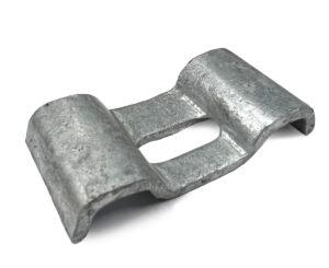 Galvanisert topp-clipp med avlangt hull